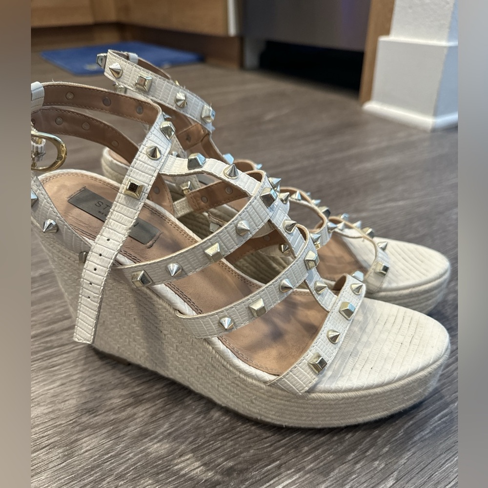 Steve Madden Studded Wedges